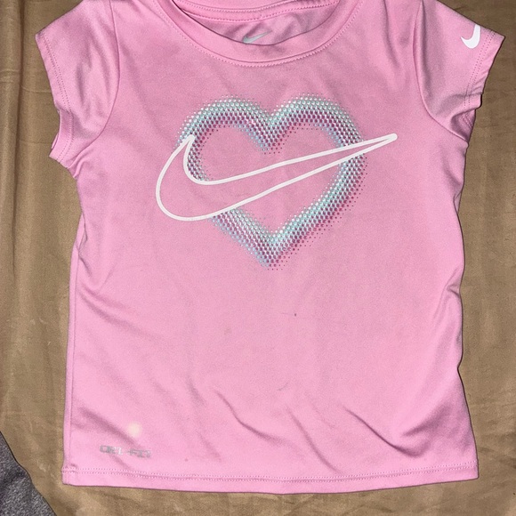 Nike Pink and Gray Girls' Outfit Set - Picture 2 of 2